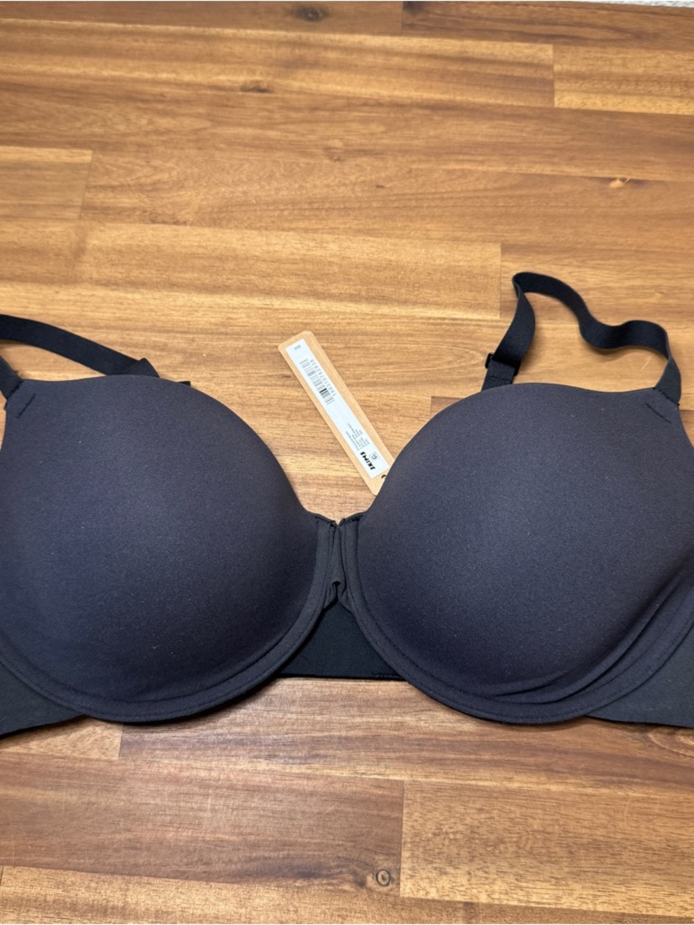 SKIMS Fits Everybody T-Shirt Bra Black Onyx